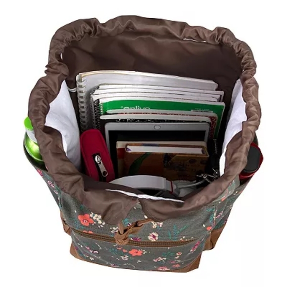 🙀EMMA & CHLOE Bohemian Print Trailmaker Backpack - Picture 7 of 12